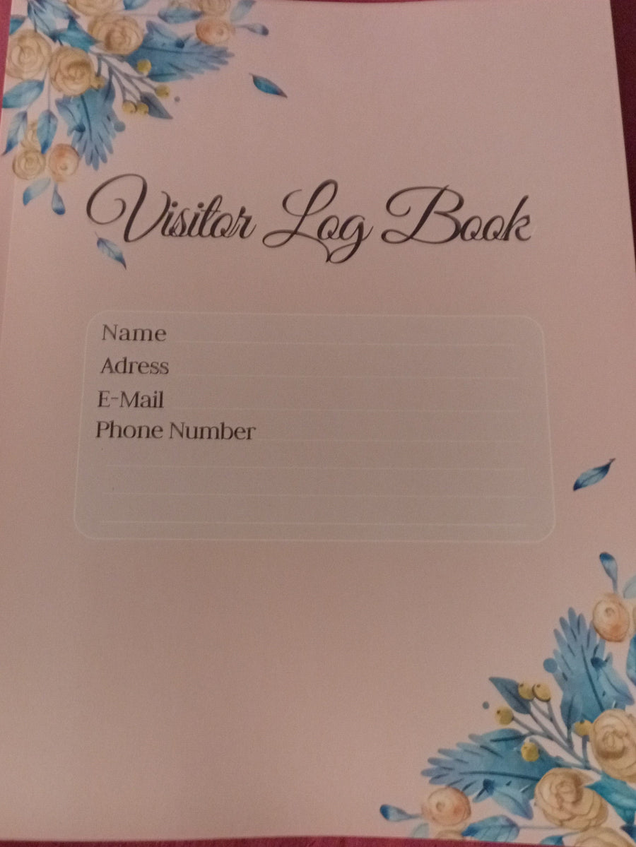 Visitors Log Book | Visitors Log Sheet | RUTHY'S BOOK STORE